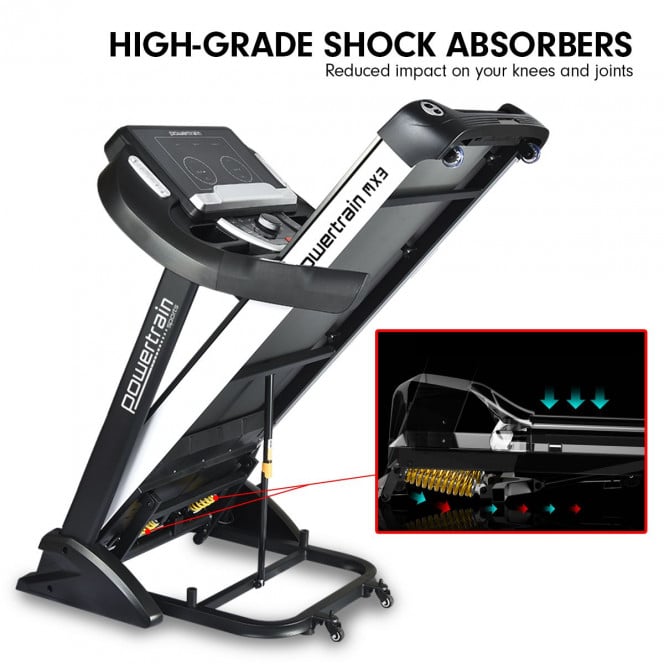 MX3 Electric Treadmill Auto Incline 20kph Top Speed - Powertrain Image 9