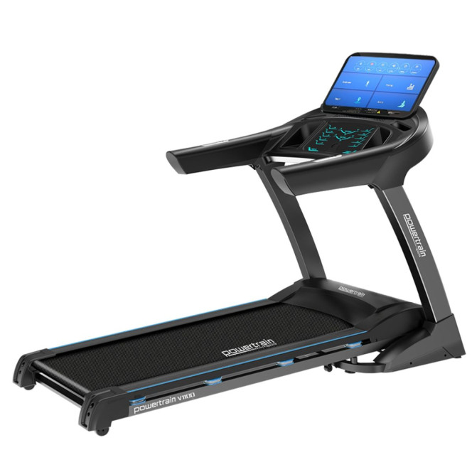 Powertrain V1100 Electric Treadmill with Wifi Touch Screen Power Incline Image 3