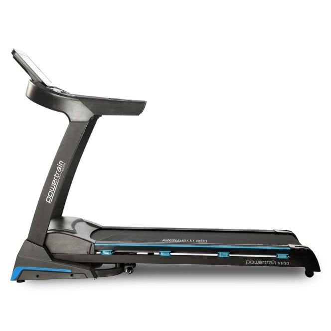 Powertrain V1100 Treadmill Electric Exercise Machine 15.6 Wifi TFT Touch Screen Home Gym Cardio Running Fitness Image 4