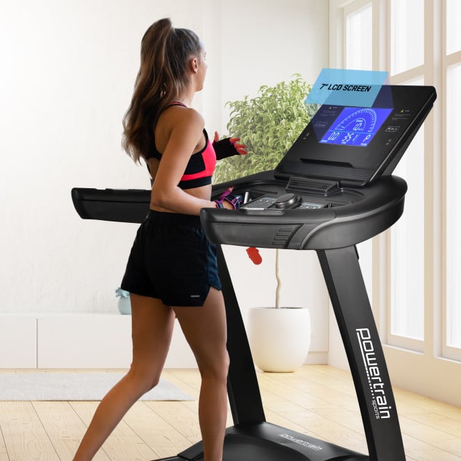 Powertrain V1200 Treadmill with Shock-Absorbing System Image 6