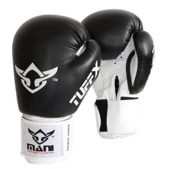 Tuffx Boxing Punch Mitts Gloves Punch Sparring Training Black/White
