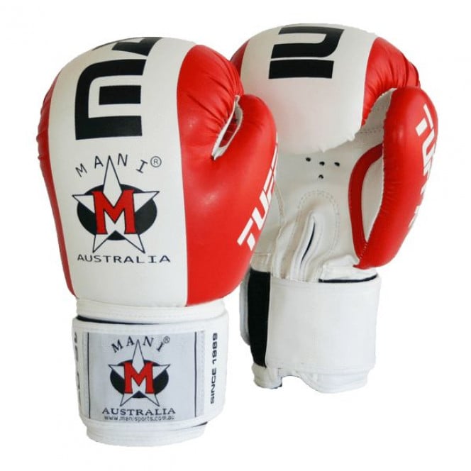 Tuffx Boxing Punch Mitts Gloves Punch Sparring Training Red/White