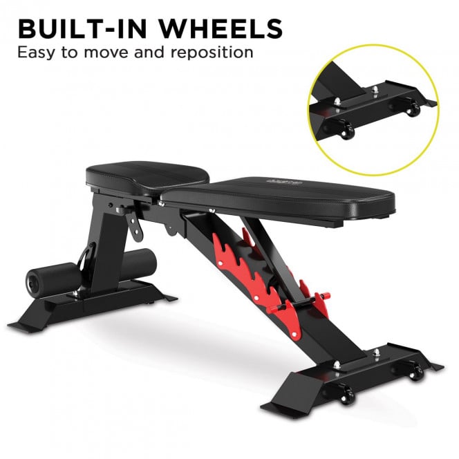 Powertrain Home Gym Adjustable Dumbbell Bench Image 10