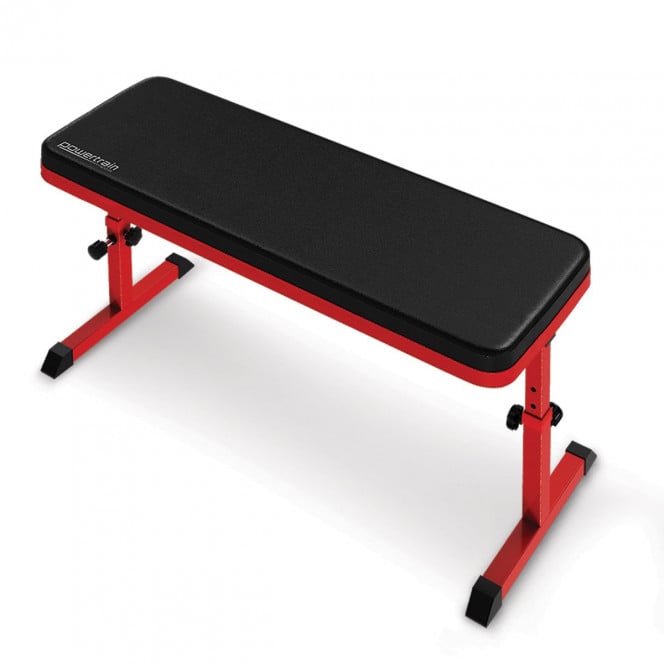 Powertrain Height-Adjustable Flat Weight Bench Image 7