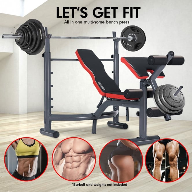 Powertrain Adjustable Weight Bench Home Gym Bench Press - 302 Image 2