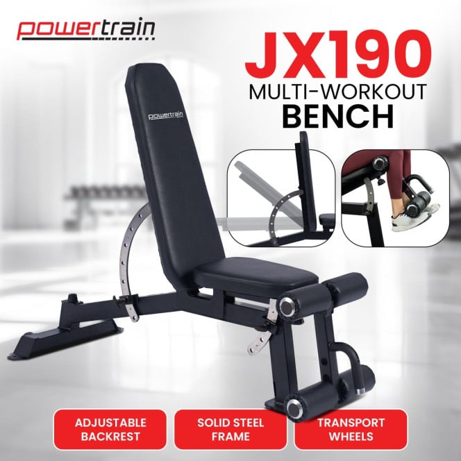 Powertrain JX190 Adjustable Multi Workout Weight Bench