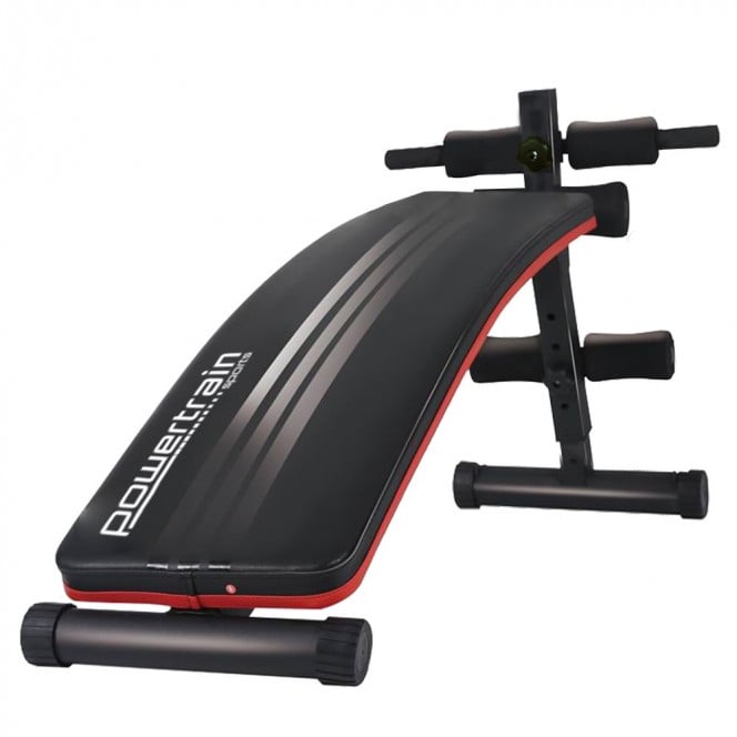 Powertrain Home Gym Sit Up Bench Incline Decline Adjustable