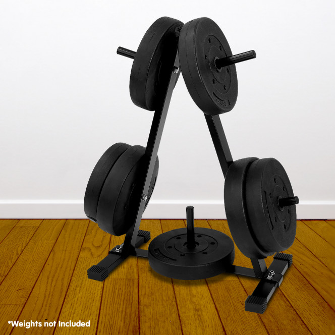 Powertrain Weight Plates Storage Home Gym Rack Image 7