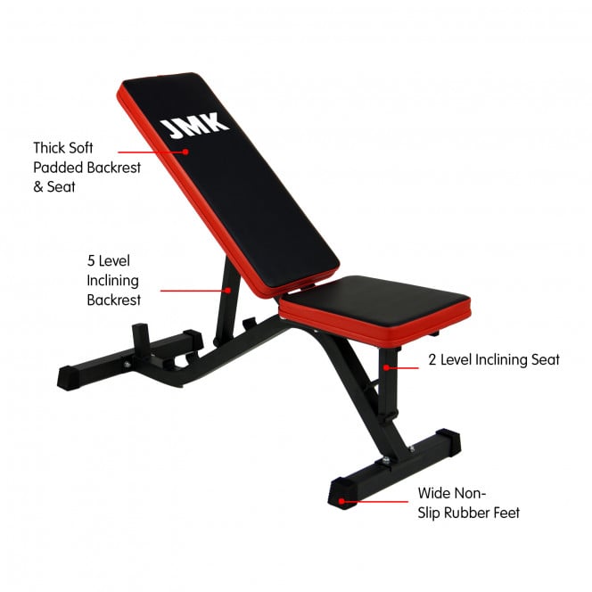 Adjustable Incline Decline Home Gym Bench Image 6