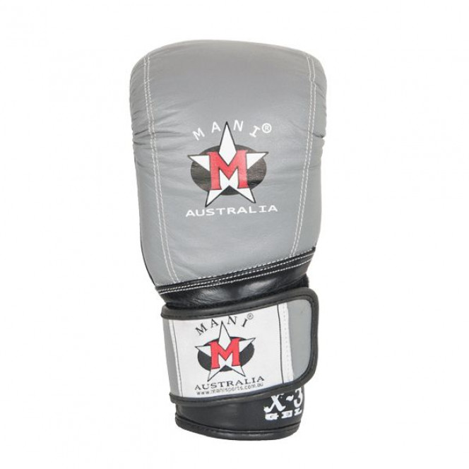 Weighted Gel Bag Mitt Gym Sports Punching Boxing Gloves Grey/Black Image 2 image 2