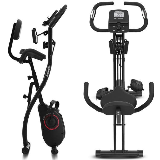 Powertrain 135E 4-in-1 Foldable X-Bike with LCD Display and Resistance Bands Image 6