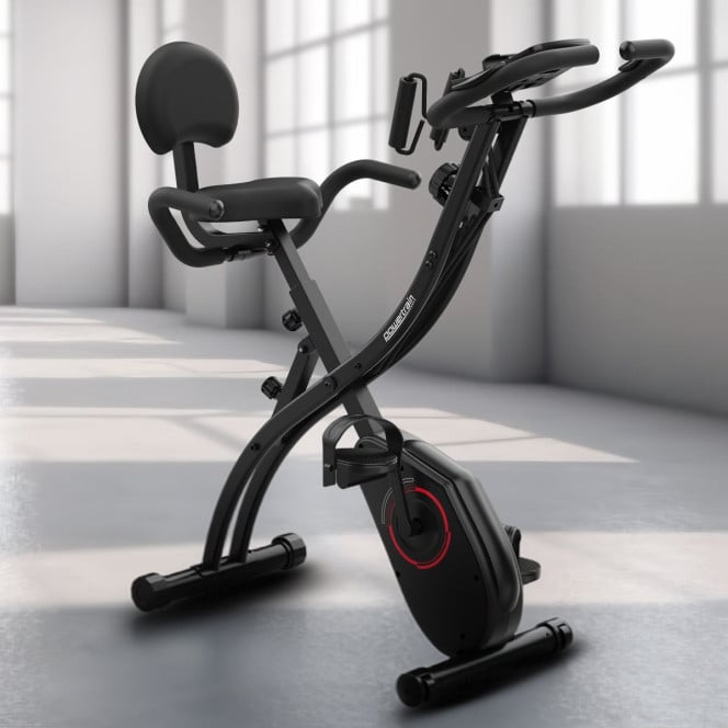 Powertrain 135E 4-in-1 Foldable X-Bike with LCD Display and Resistance Bands Image 14