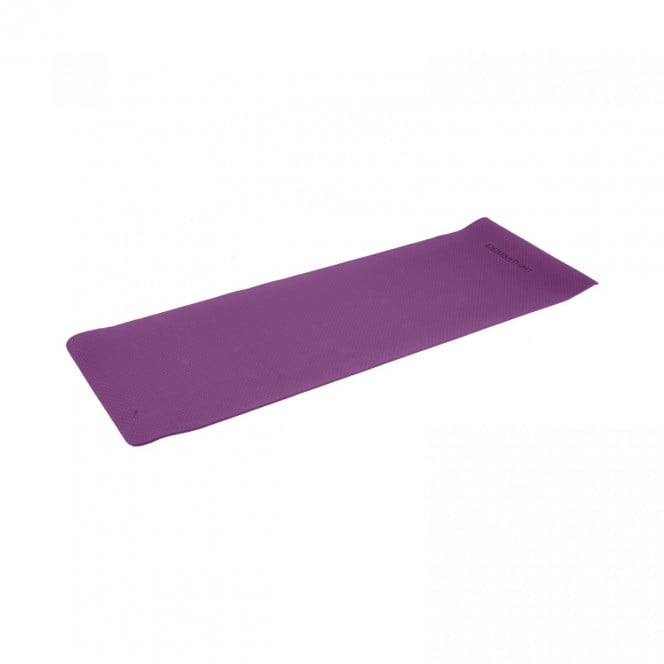 Powertrain Eco-Friendly TPE Yoga Pilates Exercise Mat 6mm - Purple Image 8