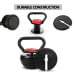 Powertrain Adjustable Kettlebells 18kg Pair Image 4 thumbnail