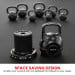 Powertrain Adjustable Kettlebell 20kg 7 in 1 Weight Selection Set w/Quick One Hand Adjustment Secure Locking System Image 10 thumbnail