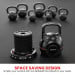 Powertrain 40kg Adjustable Kettlebell One Hand Adjustment Weight Set Image 11 thumbnail
