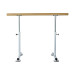 Powertrain 150cm Freestanding Ballet Barre Portable Adjustable Height Dance Bar Pine Wood Pole Home Studio Image 8 thumbnail