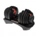 Powertrain 2x 24kg Adjustable Dumbbells Home Gym Weights with Stand Image 11 thumbnail