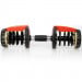 Powertrain 2x 24kg Adjustable Dumbbells Home Gym Weights with Stand Image 6 thumbnail