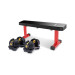 Powertrain 48KG Adjustable Dumbbell Set (Gold) with Flat Bench Image 2 thumbnail