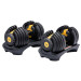Powertrain 48KG Adjustable Dumbbell Set (Gold) with Flat Bench Image 4 thumbnail