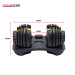 Powertrain 48KG Adjustable Dumbbell Set - Gold with Height-Variable Bench Image 5 thumbnail