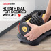 Powertrain 48KG Adjustable Dumbbell Set - Gold with Height-Variable Bench Image 7 thumbnail