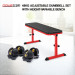 Powertrain 48KG Adjustable Dumbbell Set - Gold with Height-Variable Bench thumbnail