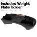 Powertrain 48KG Adjustable Dumbbell Set (Red) with FID Weight Bench Image 13 thumbnail