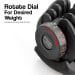 Powertrain 80KG Adjustable Dumbbell Set with FID Weight Bench Image 12 thumbnail