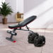 Powertrain 80KG Adjustable Dumbbell Set with FID Weight Bench Image 14 thumbnail
