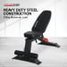 Powertrain 80KG Adjustable Dumbbell Set with Heavy-Duty FID Bench Image 12 thumbnail