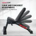 Powertrain 80KG Adjustable Dumbbell Set with Heavy-Duty FID Bench Image 15 thumbnail