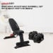 Powertrain 80KG Adjustable Dumbbell Set with Heavy-Duty FID Bench thumbnail