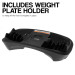 Powertrain 80KG Adjustable Dumbbell Set & Stand with Flat Bench Image 12 thumbnail
