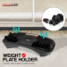Powertrain 80KG Adjustable Dumbbell Set & Stand with Heavy-Duty FID Bench Image 9 thumbnail