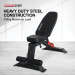 Powertrain GEN2 40KG Adjustable Dumbbell Set with Heavy-Duty FID Bench Image 10 thumbnail