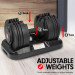 Powertrain GEN2 40KG Adjustable Dumbbell Set with Heavy-Duty FID Bench Image 7 thumbnail