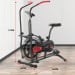 Air Resistance Exercise Bike - Powertrain - Black Image 3 thumbnail