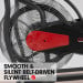 Air Resistance Exercise Bike - Powertrain - Black Image 5 thumbnail