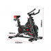 Powertrain IS-500 Heavy-Duty Exercise Spin Bike Electroplated - Black Image 7 thumbnail