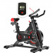 Powertrain IS-500 Heavy-Duty Exercise Spin Bike Electroplated - Black Image 4 thumbnail