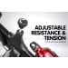 Powertrain XJ-91 Home Gym Flywheel Exercise Spin Bike - Black Image 5 thumbnail
