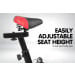 Powertrain XJ-91 Home Gym Flywheel Exercise Spin Bike - Black Image 6 thumbnail