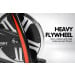Powertrain XJ-91 Home Gym Flywheel Exercise Spin Bike - Black Image 9 thumbnail
