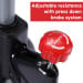 Powertrain RX-600 Exercise Spin Bike - Red Image 7 thumbnail