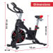 Powertrain RX-600 Exercise Spin Bike - Red Image 10 thumbnail