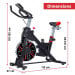 Powertrain RX-600 Exercise Spin Bike - Red Image 12 thumbnail