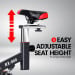 Powertrain RX-900 Exercise Spin Bike Cardio Cycling - Red Image 9 thumbnail