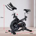 Powertrain RX-900 Exercise Spin Bike Cardio Cycling - Silver Image 5 thumbnail